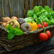 En esta foto hay dos vegetales que no son verduras